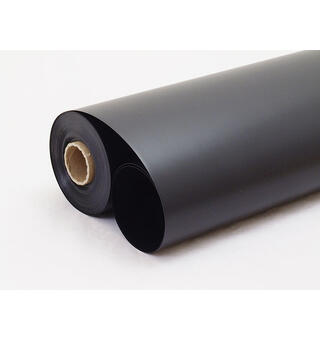 Danmat PVC SVART Folie 1000 mm (25 m&#178;) B: 1000 x L: 25000 x T: 0,35 mm